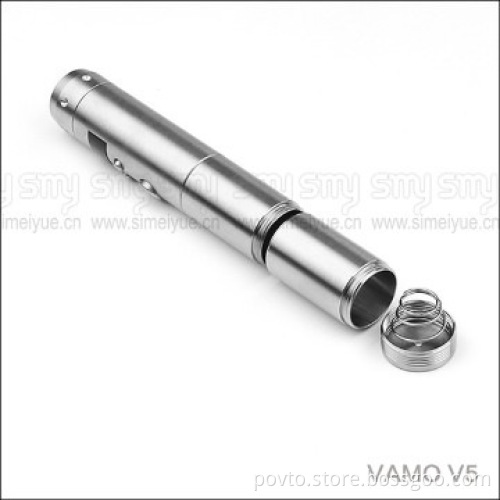 SMY variable votlage wattage vaporizer device stainless vamo v5 kit